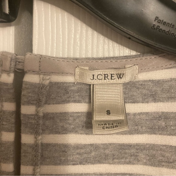J Crew Striped Jewel Collar Sleeveless Top Size Small - Picture 5 of 5